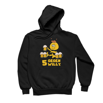 5 gegen Willy  - Unisex  Hoodie