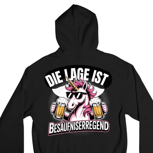 Besäufniserregend Backprint | Unisex  Hoodie