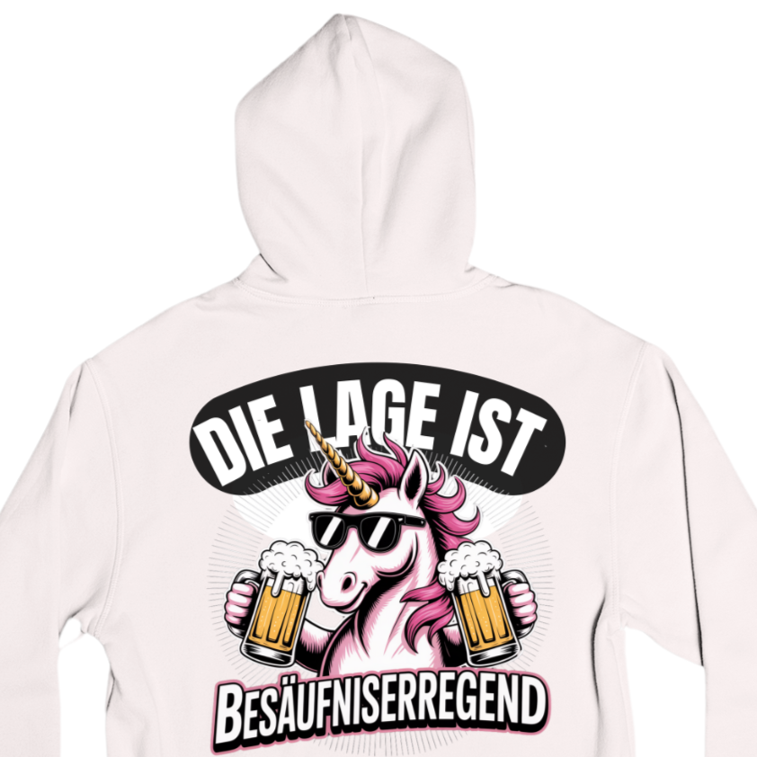 Besäufniserregend Backprint | Unisex  Hoodie