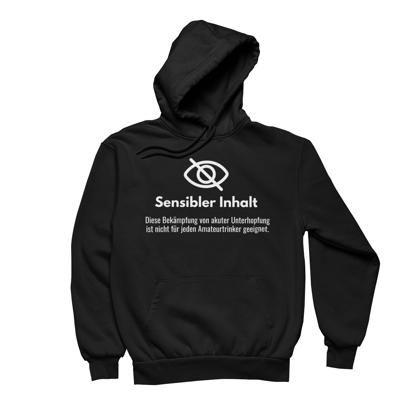 Sensibler Inhalt Unterhopfung  | Unisex Hoodie