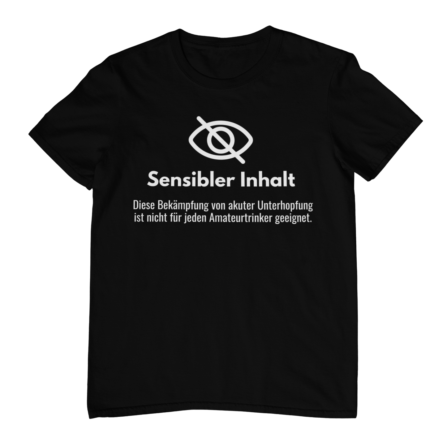 Sensibler Inhalt (Unterhopfung)  - Unisex Shirt