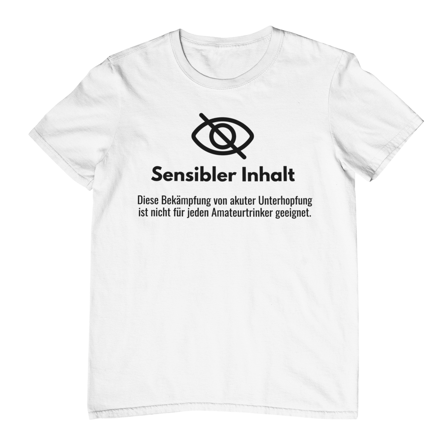 Sensibler Inhalt (Unterhopfung)  - Unisex Shirt