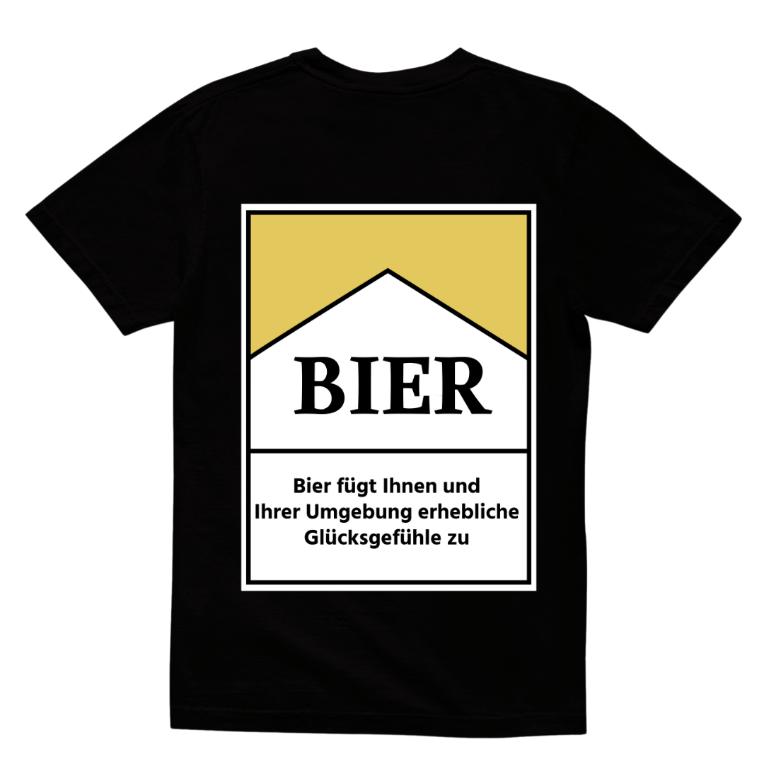 "Bier" Backprint |  Unisex Shirt