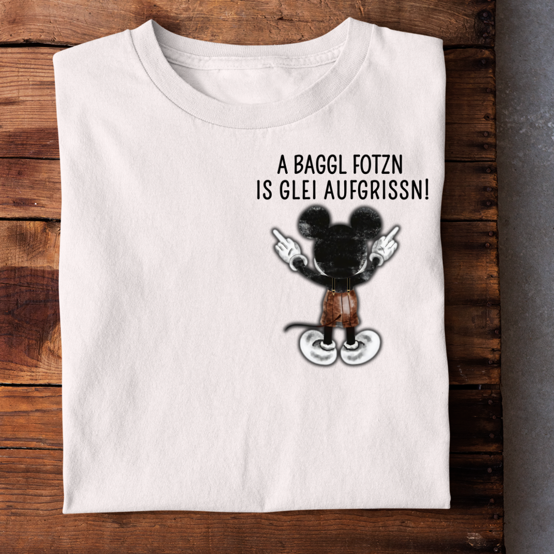 A BAGGL FOTZN  Brustprint |  Unisex Shirt