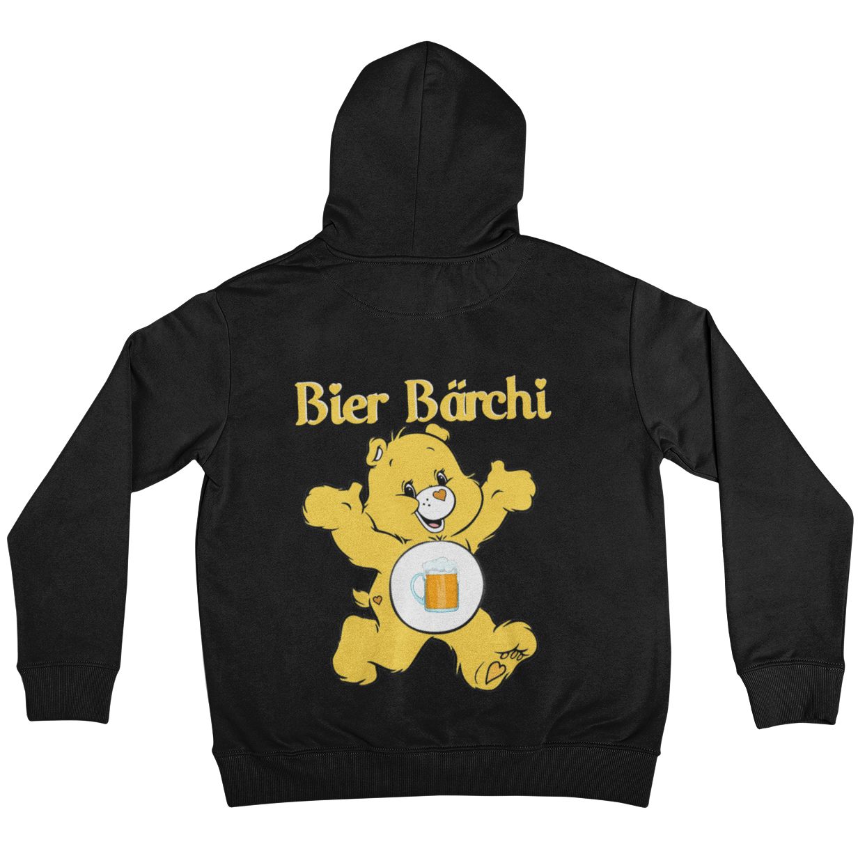 Bier Bärchi (Backprint)  - Unisex Hoodie