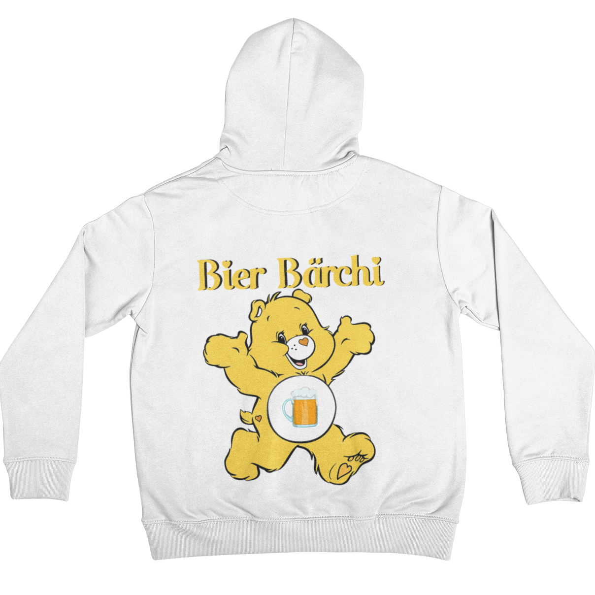 Bier Bärchi (Backprint)  - Unisex Hoodie