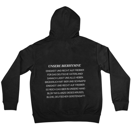 Unsere Bierhymne (Backprint)  - Unisex Hoodie