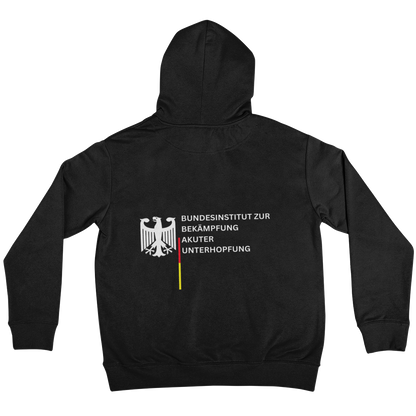 Bundesinstitut akuter Unterhopfung (Backprint)  - Unisex Hoodie