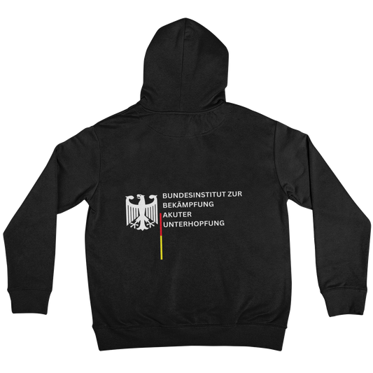 Bundesinstitut akuter Unterhopfung (Backprint)  - Unisex Hoodie