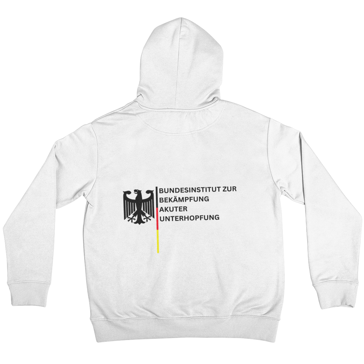 Bundesinstitut akuter Unterhopfung (Backprint)  - Unisex Hoodie