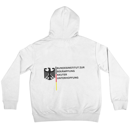 Bundesinstitut akuter Unterhopfung (Backprint)  - Unisex Hoodie