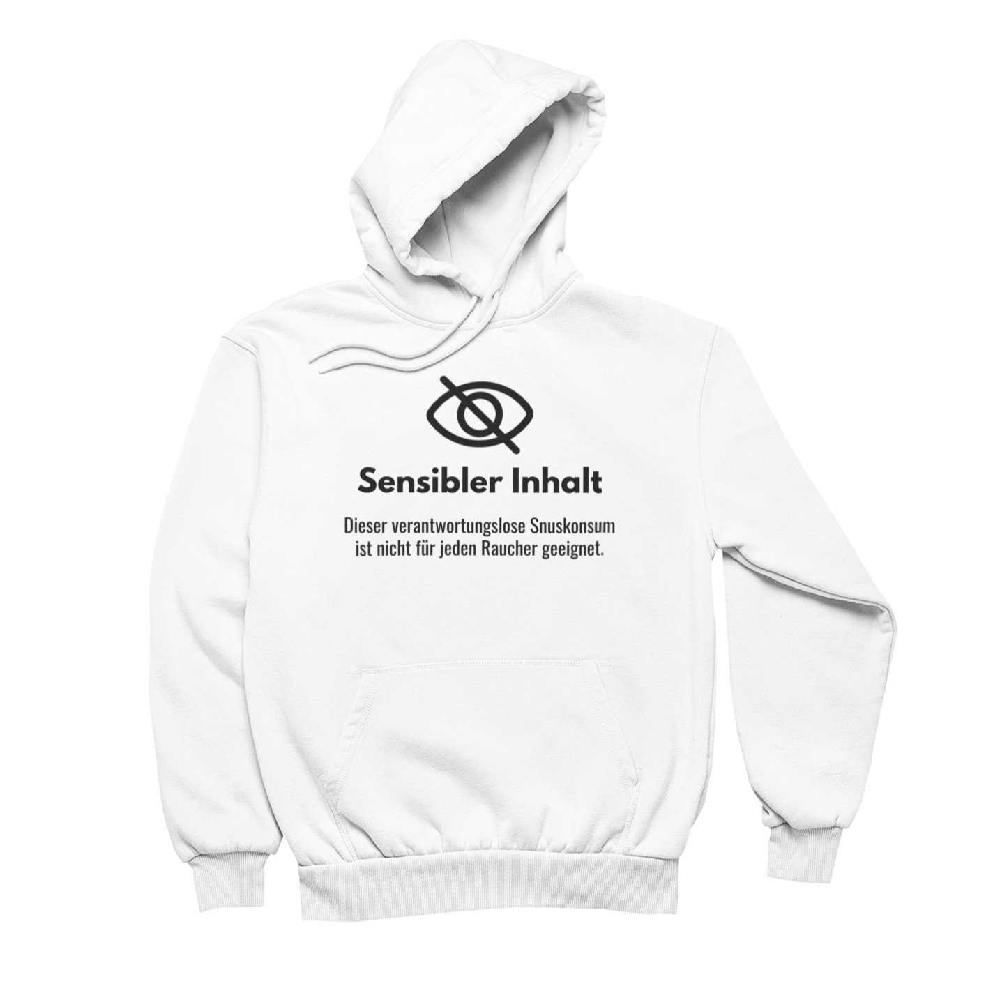 Sensibler Inhalt (Snuskonsum)  - Unisex Hoodie