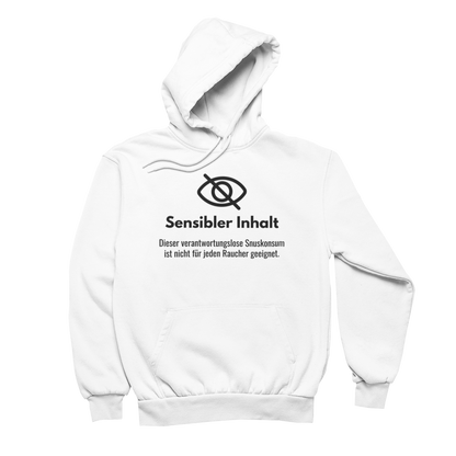 Sensibler Inhalt (Snuskonsum)  - Unisex Hoodie