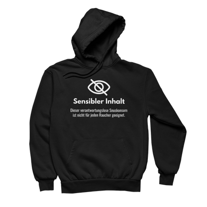 Sensibler Inhalt (Snuskonsum)  - Unisex Hoodie