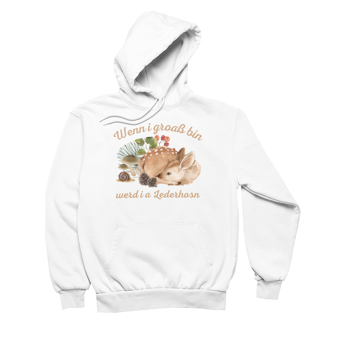 Wenn i groaß bin  - Unisex Hoodie