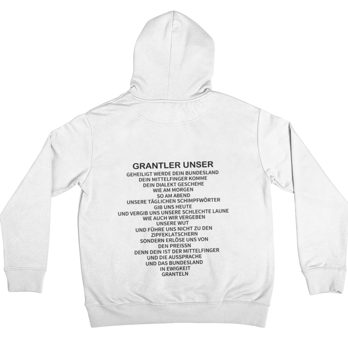 Grantler Unser (Backprint)  - Unisex Hoodie