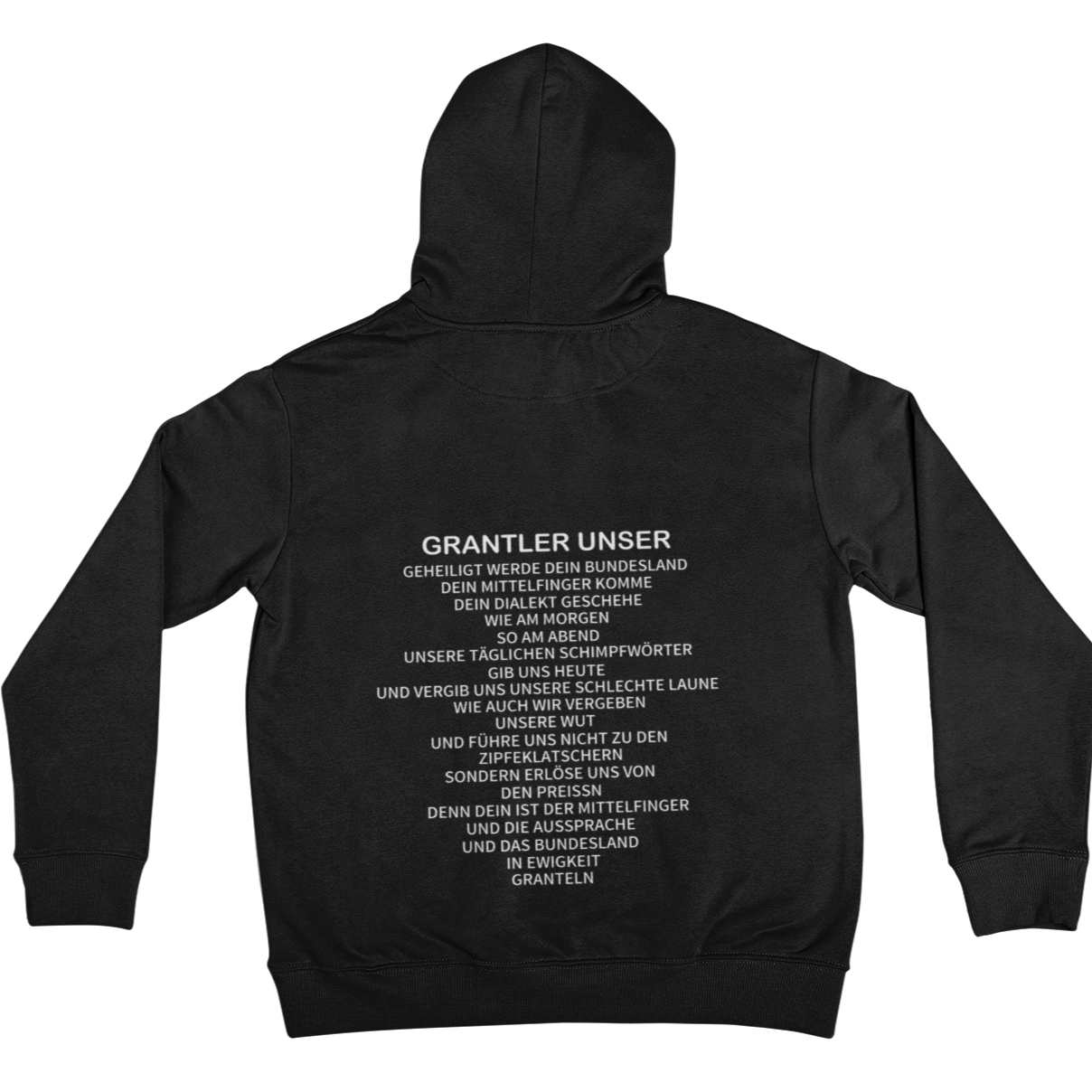 Grantler Unser (Backprint)  - Unisex Hoodie