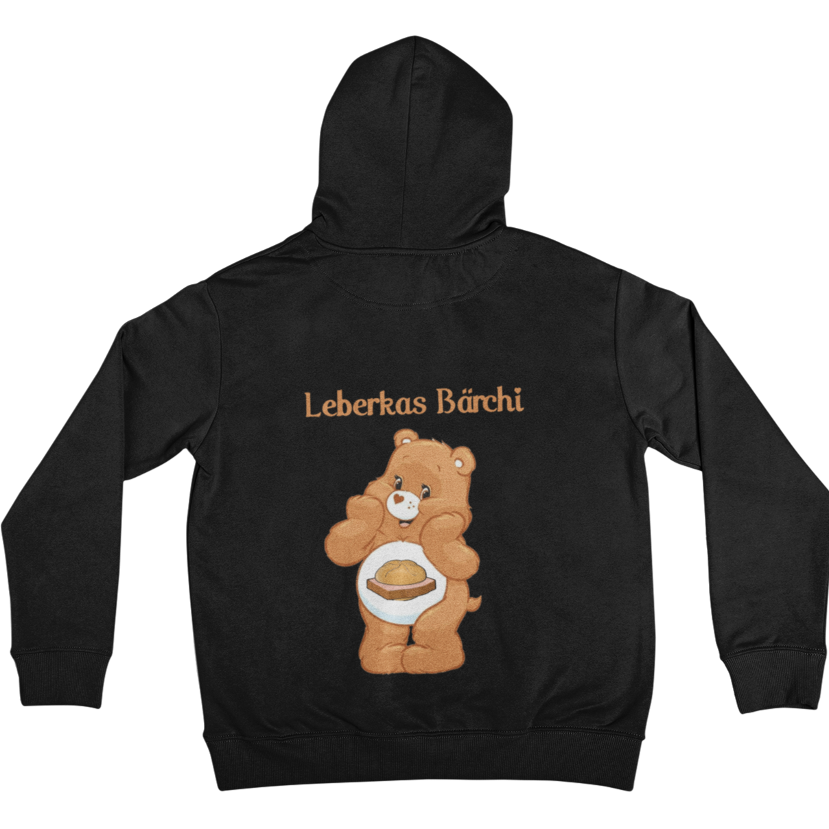 Leberkas Bärchi (Backprint)  - Unisex Hoodie