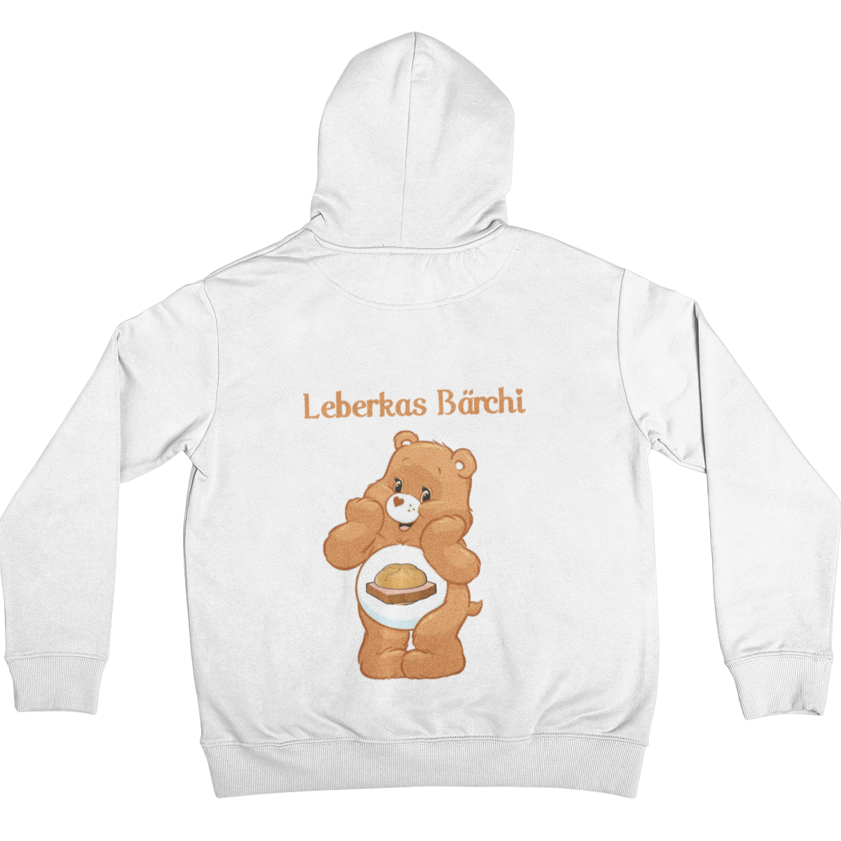 Leberkas Bärchi (Backprint)  - Unisex Hoodie