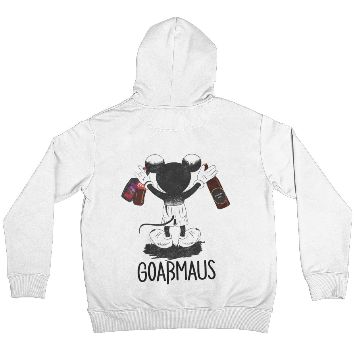 Goaßmaus (Backprint)  - Unisex Hoodie