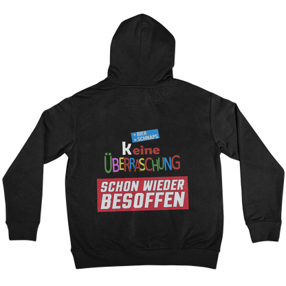 Keine Überraschung (Backprint)  - Unisex Hoodie