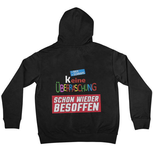 Keine Überraschung (Backprint)  - Unisex Hoodie