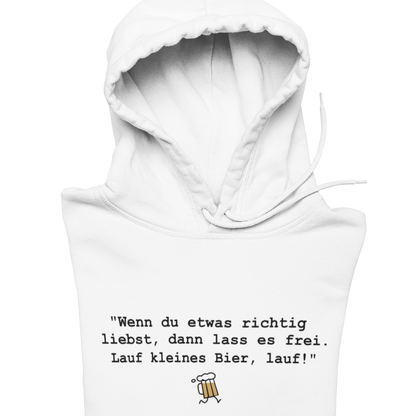 Lauf kleines Bier  - Unisex Hoodie