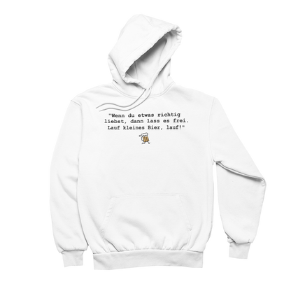 Lauf kleines Bier  - Unisex Hoodie