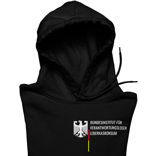 Bundesinstitut verantwortungslosen Leberkaskonsum  - Unisex Hoodie