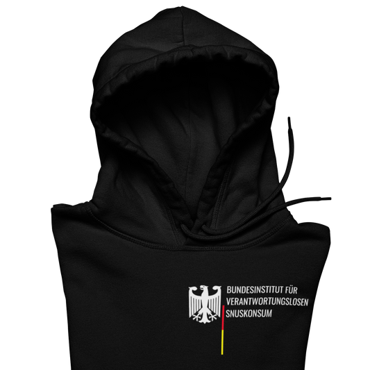 Bundesinstitut verantwortungslosen Snuskonsum  - Unisex Hoodie