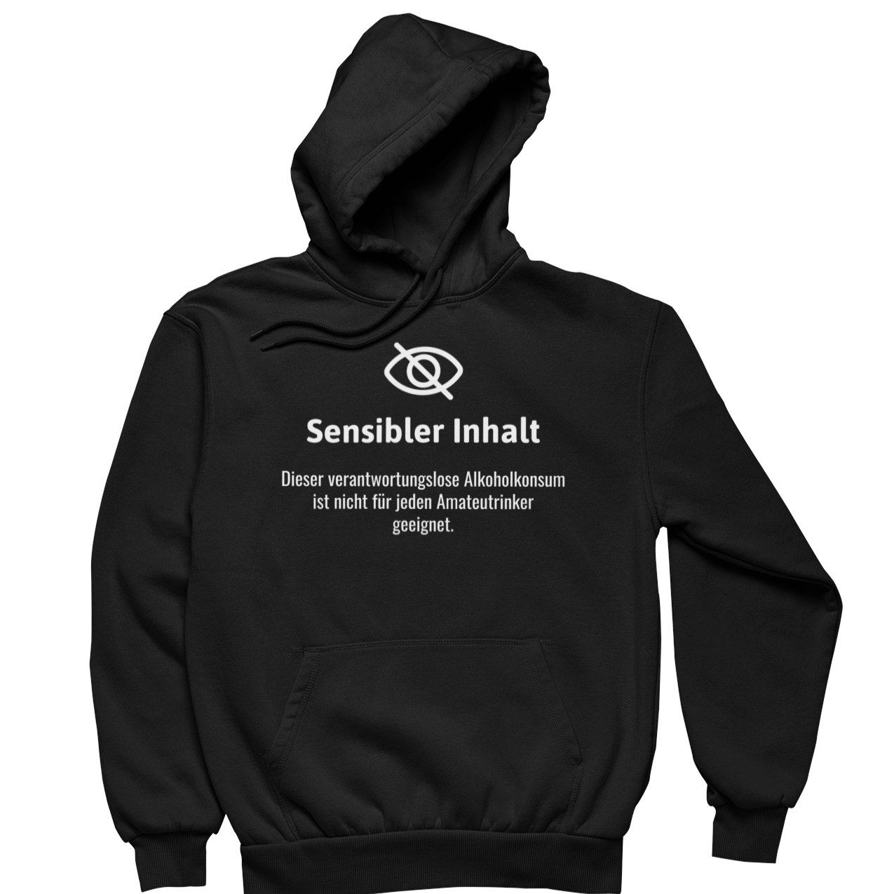 Sensibler Inhalt Alkoholkonsum  | Unisex Hoodie