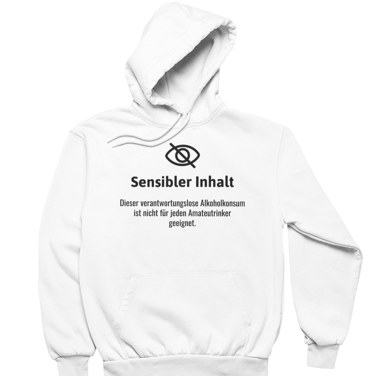 Sensibler Inhalt Alkoholkonsum  | Unisex Hoodie