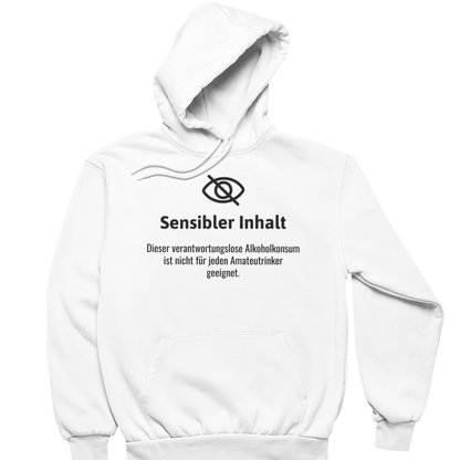 Sensibler Inhalt Alkoholkonsum  | Unisex Hoodie