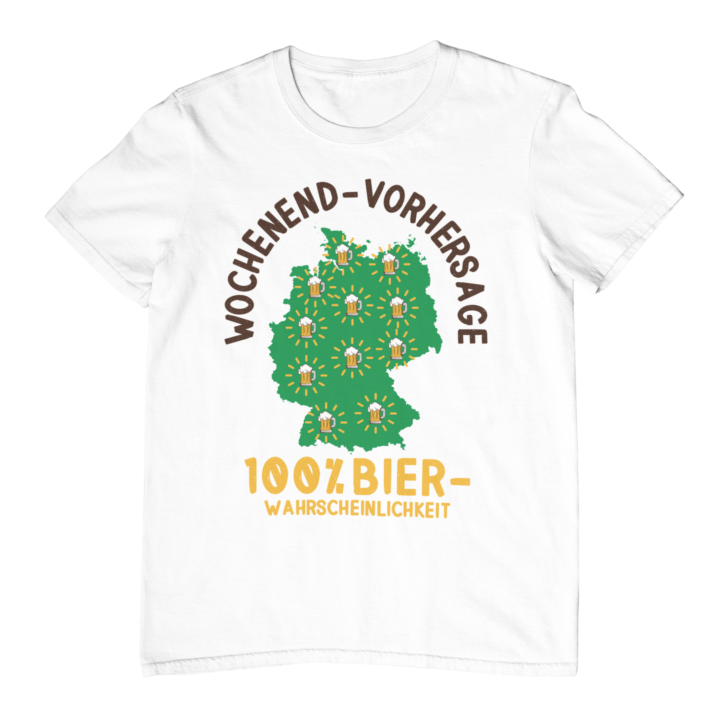 100% Bierwahrscheinlichkeit - Unisex Shirt