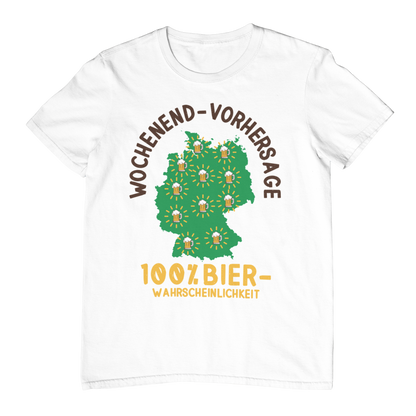 100% Bierwahrscheinlichkeit - Unisex Shirt