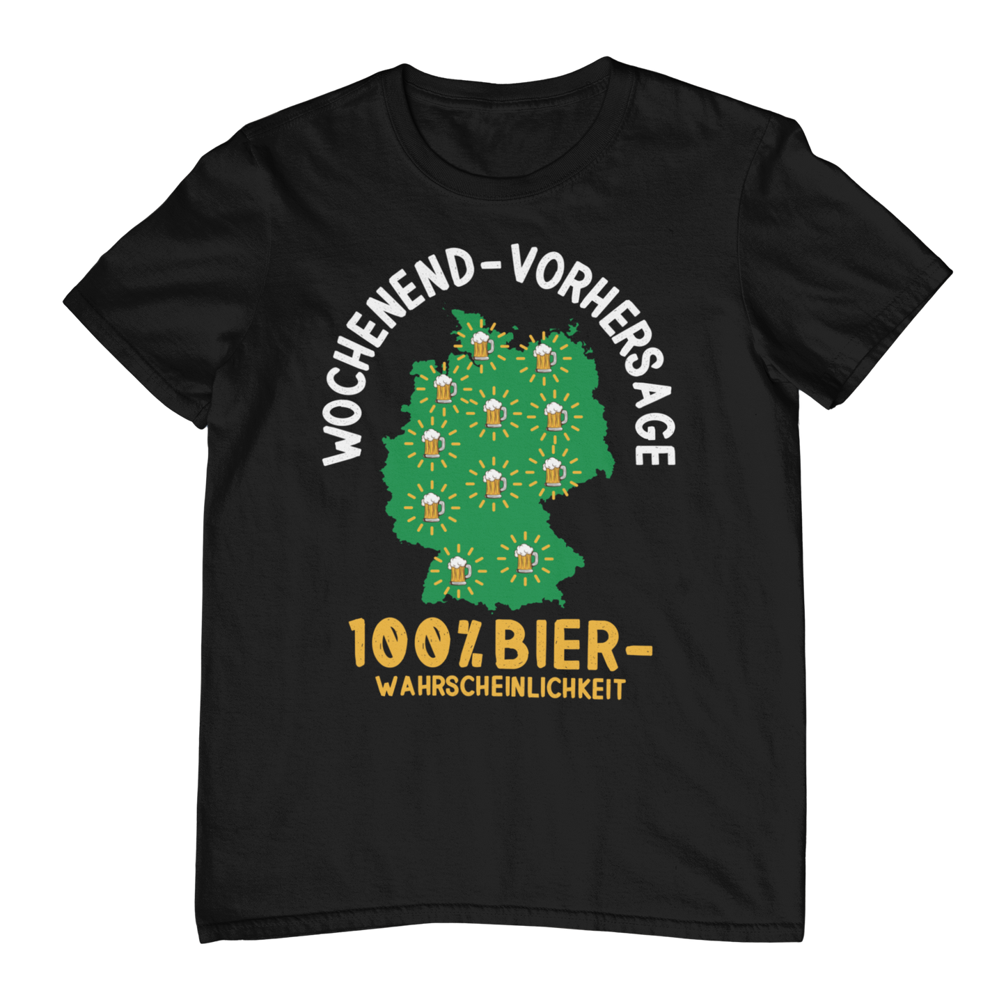 100% Bierwahrscheinlichkeit - Unisex Shirt