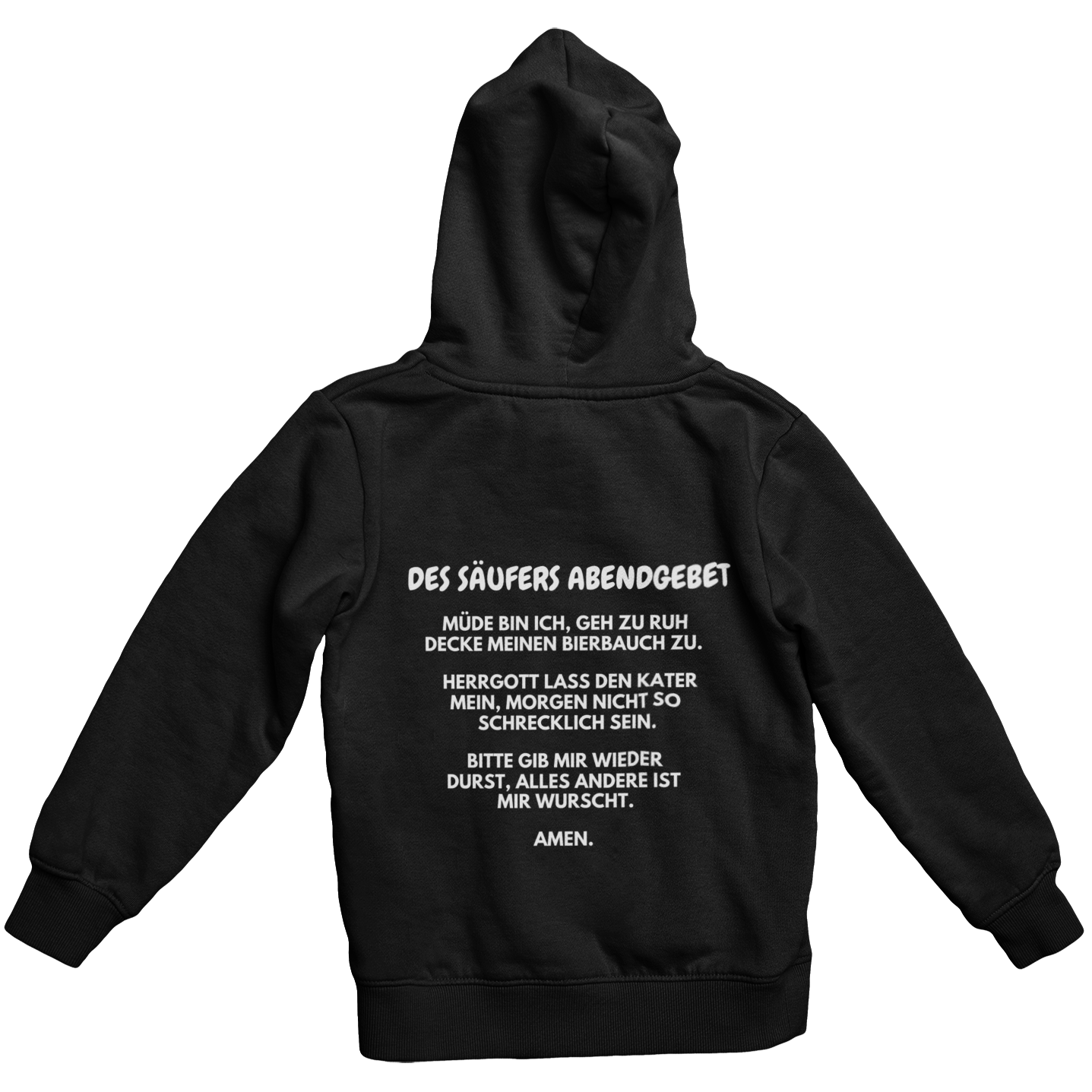 Abendgebet (Backprint) - Unisex Hoodie