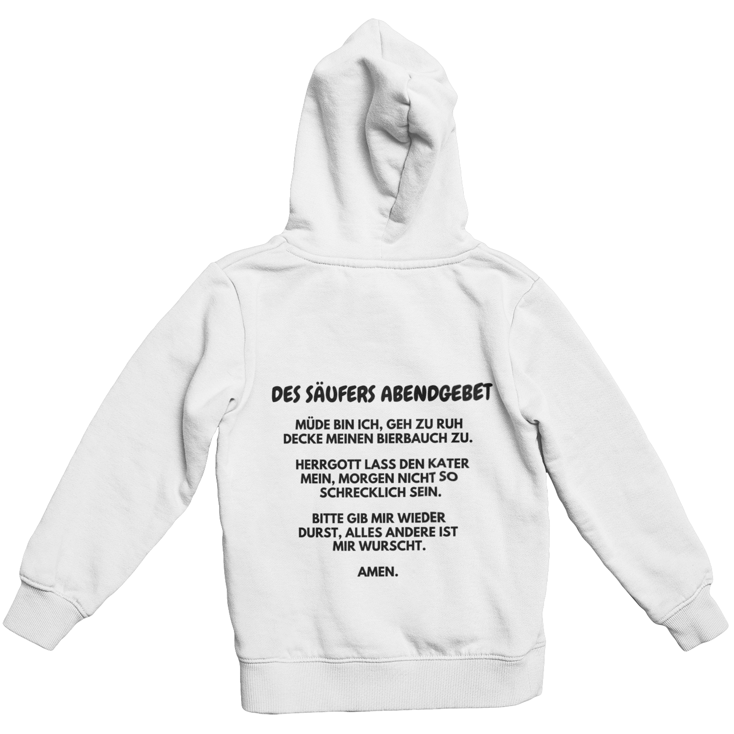 Abendgebet (Backprint) - Unisex Hoodie