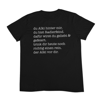 Alki hinter mir (Backprint) - Unisex Shirt