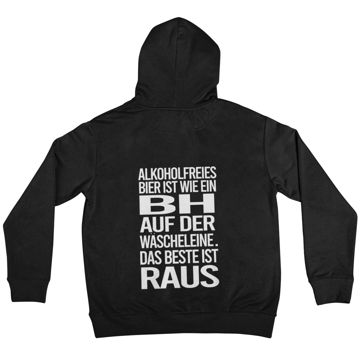 Das Beste ist raus (Backprint) - Unisex Hoodie