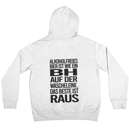 Das Beste ist raus (Backprint) - Unisex Hoodie