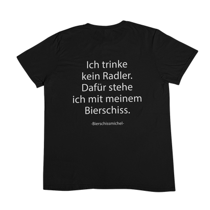 Bierschissmichel (Backprint) - Unisex Shirt