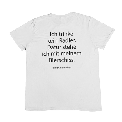 Bierschissmichel (Backprint) - Unisex Shirt