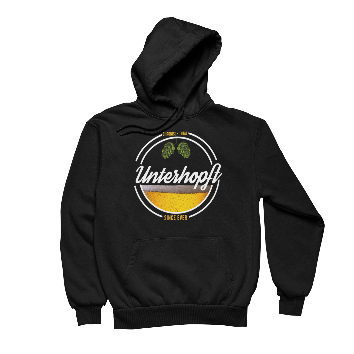 Chronisch total unterhopft - Unisex Hoodie