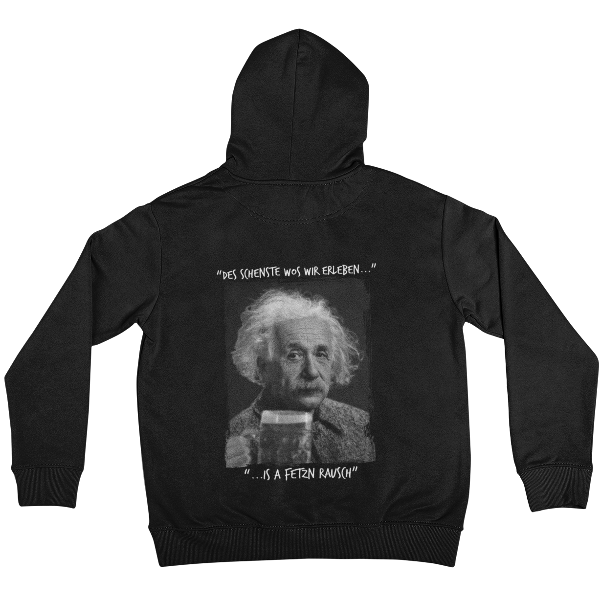 Einstein Goaßmass (Backprint) - Unisex Hoodie