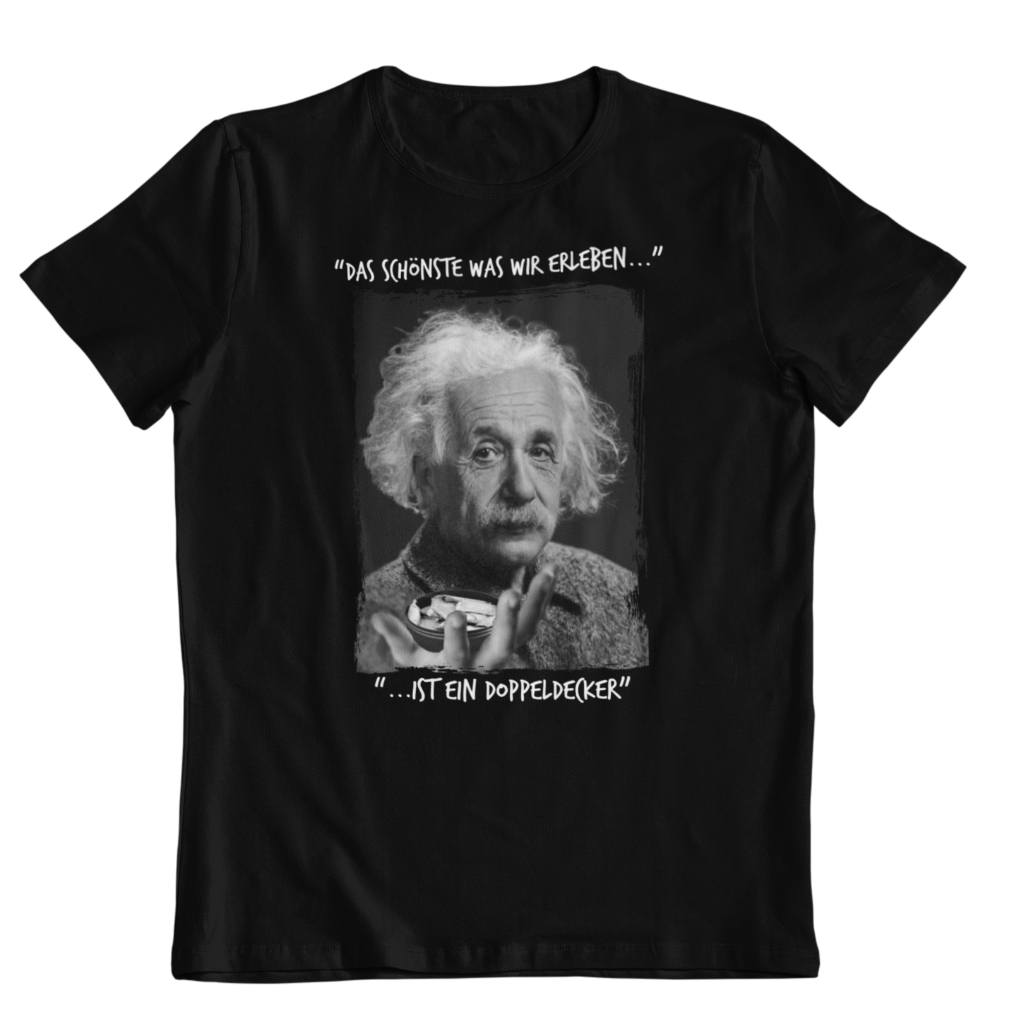 Einstein (Doppeldecker) - Unisex Shirt