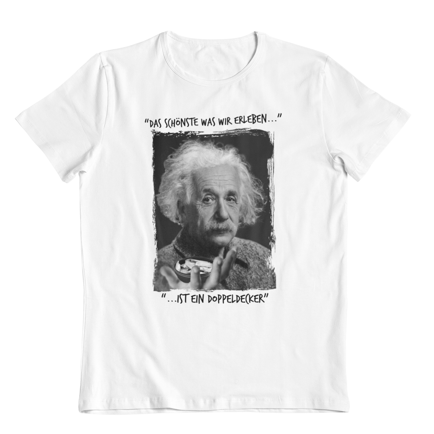 Einstein (Doppeldecker) - Unisex Shirt