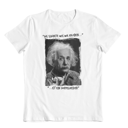 Einstein (Doppeldecker) - Unisex Shirt