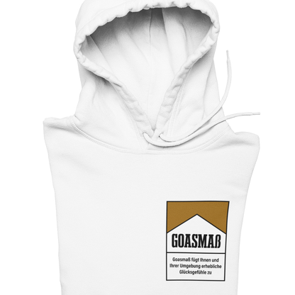 Zigarettenschachtel (Goaßmass) - Unisex Hoodie