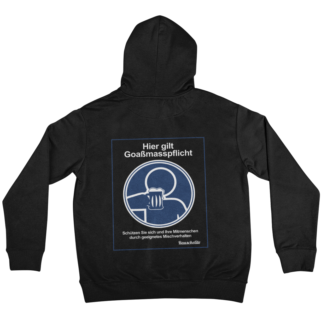 Goaßmasspflicht (Backprint) - Unisex Hoodie